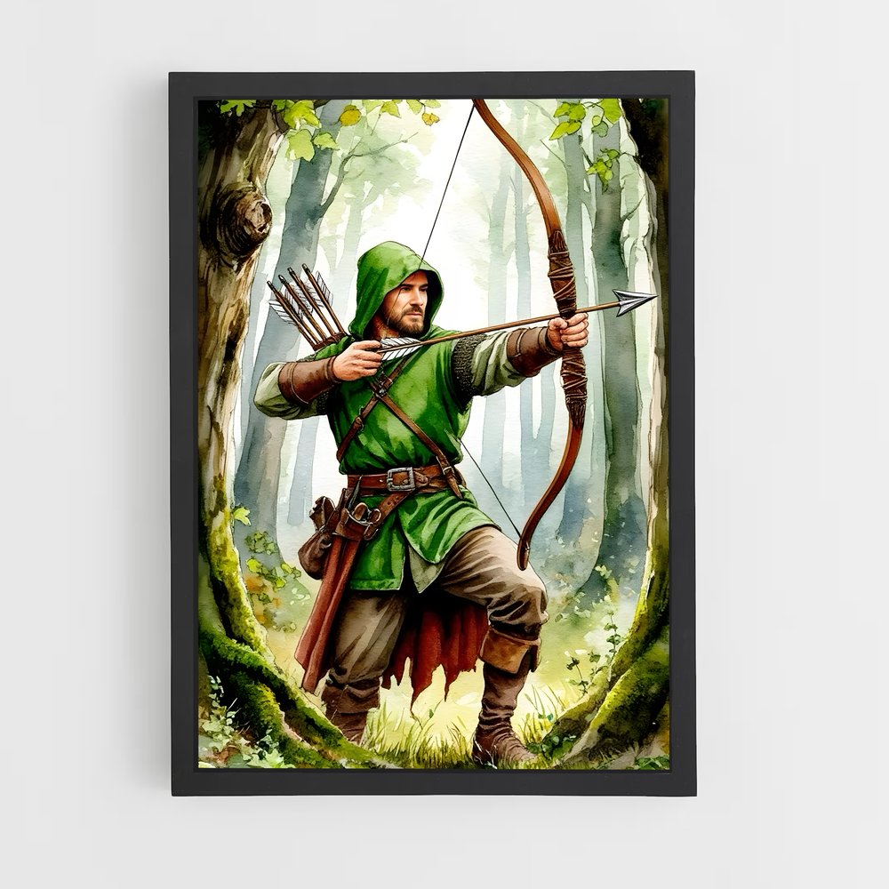 Poster Robin des Bois: L'Arc Légendaire – affiche Tir à l’arc (vue 2)